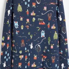 Next Christmas jersey dress age 11