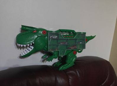 dinosaur car holder toy
