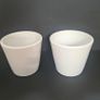DK, Ceramic white plant  pot, flower pot, new Image 5