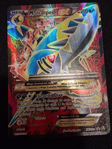 Pokemon Card : Mega Sharpedo EX XY200a