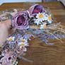Flower wreath headband x3 & artifical rose bouquet x3 Brand New, Unused Image 4