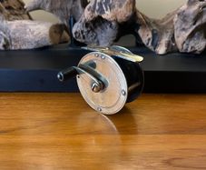 Antique S.Allcock & Co 2.25" brass Fly Fishing Reel