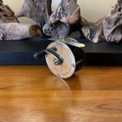 Antique S.Allcock & Co 2.25" brass Fly Fishing Reel
