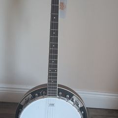 Banjo with padded gigbag