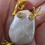 Pandora Wonders Collection Treated Freshwater Cultured Baroque Pearl Oversized Frog Pendant  New Image 5