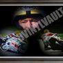 Joey Dunlop Framed Art Print A4 Size Image 2