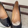 shoes wedge navy Pedro Anton size 40 wedge shoes Image 3