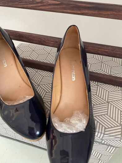shoes wedge navy Pedro Anton size 40 wedge shoes