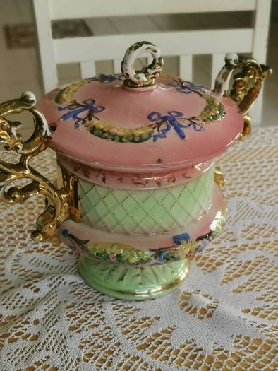 Very old porceline urn