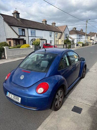 Blue Volkswagen Beetle