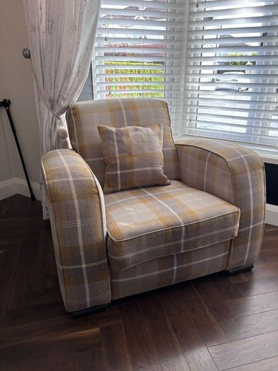 sofa and large single chair
