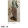 Lladro Porcelain Figurine 1353 Retired 1978-1985 Homecoming Lady with Child, Sculpture Jose Roig, Mint condition no box Image 2