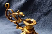 vintage brass candle Holder