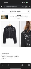 &Other Stories studded jacket