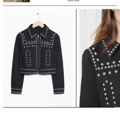 &Other Stories studded jacket