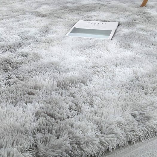 Area Rugs Soft Bedroom Carpets Anti Slip Fluffy Living RoomRug Shaggy Floor Mats Large for Bedroom MULTIPLE SIZES/COLOURS AVAILABLE