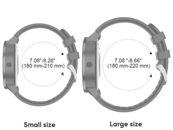 SMALL 20mm Silicone Band Strap for Garmin vivoactive 3/ vivomove HR /vivomove