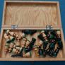 Vintage Handmade Chess Set Image 9