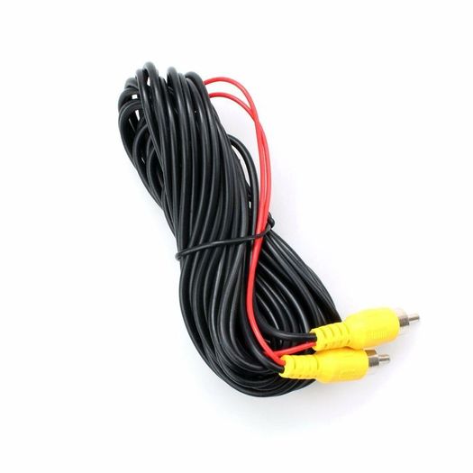 New 10m RCA Car Reverse Parking Camera Video Cable Extend Detection Wire #893