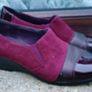 Ladies Purple Shoes (used). Image 2
