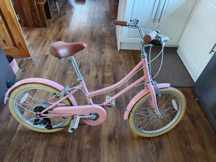 Bobbin Gingersnap 20 Inch Kids Bike Blossom Pink