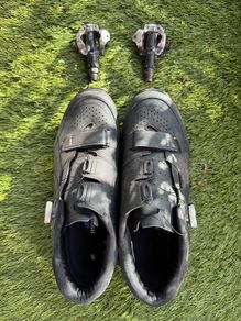 Shimano MTB SPD pedals and shoes