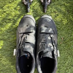 Shimano MTB SPD pedals and shoes