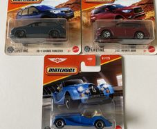 Nissan Infiniti, Morgan Plus Four - Matchbox Cars
