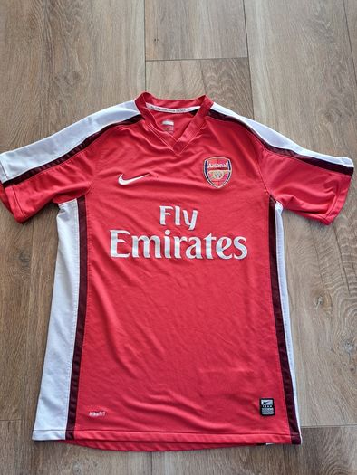 Official Vintage Nike Arsenal 2008-2010 Home Shirt - Size S