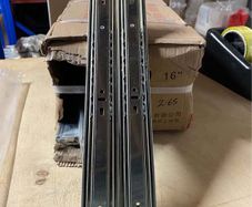 Heavy drawer ball bearing slides 18 inch pair