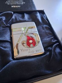 ULTRA RARE ZIPPO 1 of 150 IRL Swarovski Crystal Armour 75th Anniversary