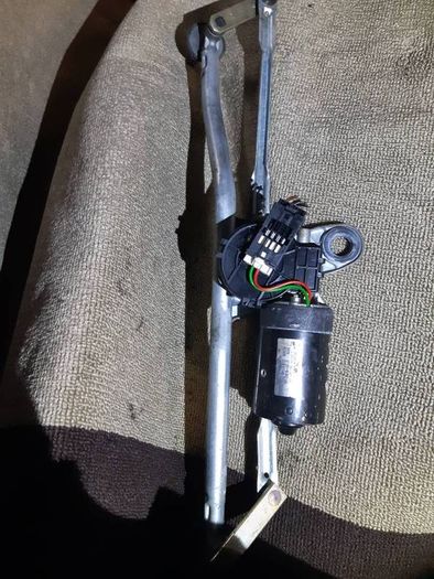 BMW E46 front wiper motor & linkage, BMW6763-8362156