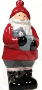 Christmas Ceramic Santa Decoration