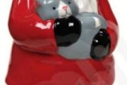 Christmas Ceramic Santa Decoration