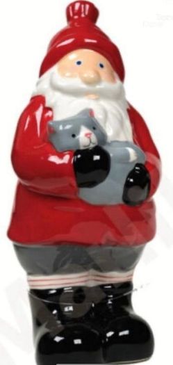 Christmas Ceramic Santa Decoration