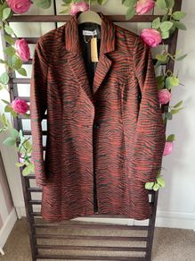 jacket Bnwt gallery animal print Zara size 8