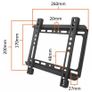 TV Wall Mount Flat Fixed 14" - 42" Image 2