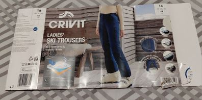 Ladies' ski trousers, size 16