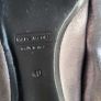 MARC JACOBS Silver Leather Crystal Pointed Flats Sz 40 (Fit 6.5-7UK)  - Rrp 695 USD Image 4