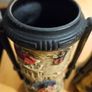 Vintage Cyples Old Pottery Oriental Vase Embosa Ware England Twin Handle Decorated Image 7