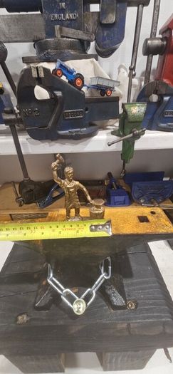 anvil on stand
