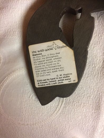 Wilde Goose : Madonna plaque Wall hanging