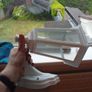 Traditional White Outdoor Garden Coach Lantern.  Brand New & Boxed Image 8