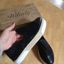 Brand new Shoe Rack sparkly slip on shoes Image 5
