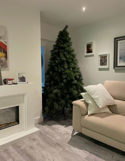 8ft Nebraska Christmas Tree Excellent Condition