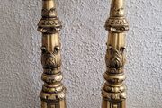Vintage pair of neoclassical style candleholders