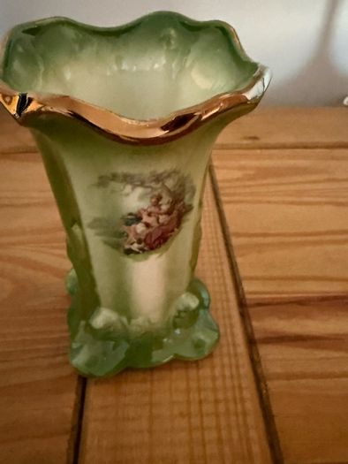 Small Green Flower Vase