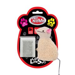 Pet Nova Cat Mouse With Catnip Toy