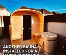 sauna bundle plunge pool harvia 7kw