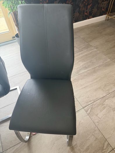 table, chairs and bar stools